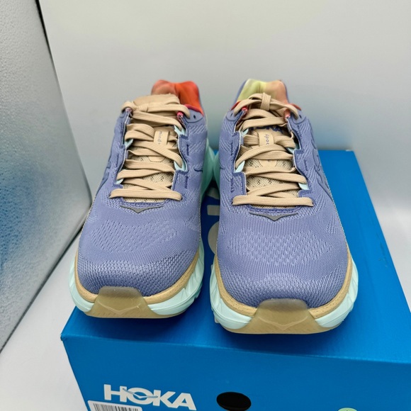 NWT Hoka Elevon 2 Running Shoes Mental Health Sneakers Unisex Purple Blue Glass - Picture 10 of 16